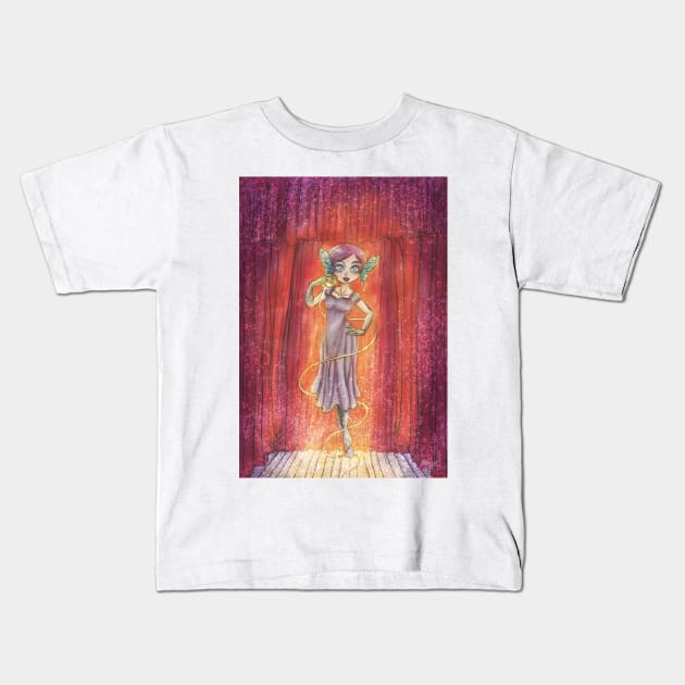 Swing Singing Fairy Kids T-Shirt by Elora0321